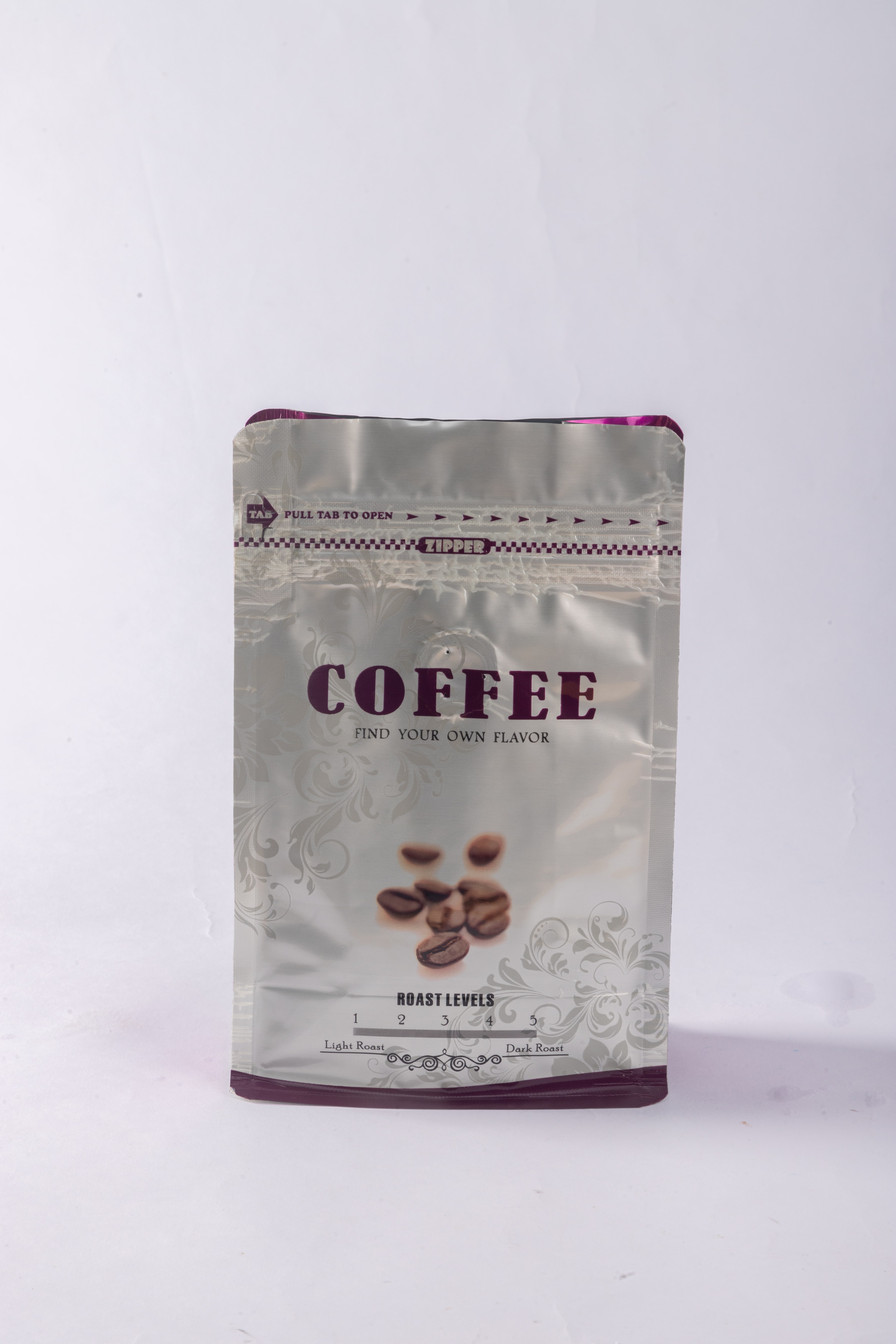 Coffee Bag with Valve - Kraft Style thumbnail 2