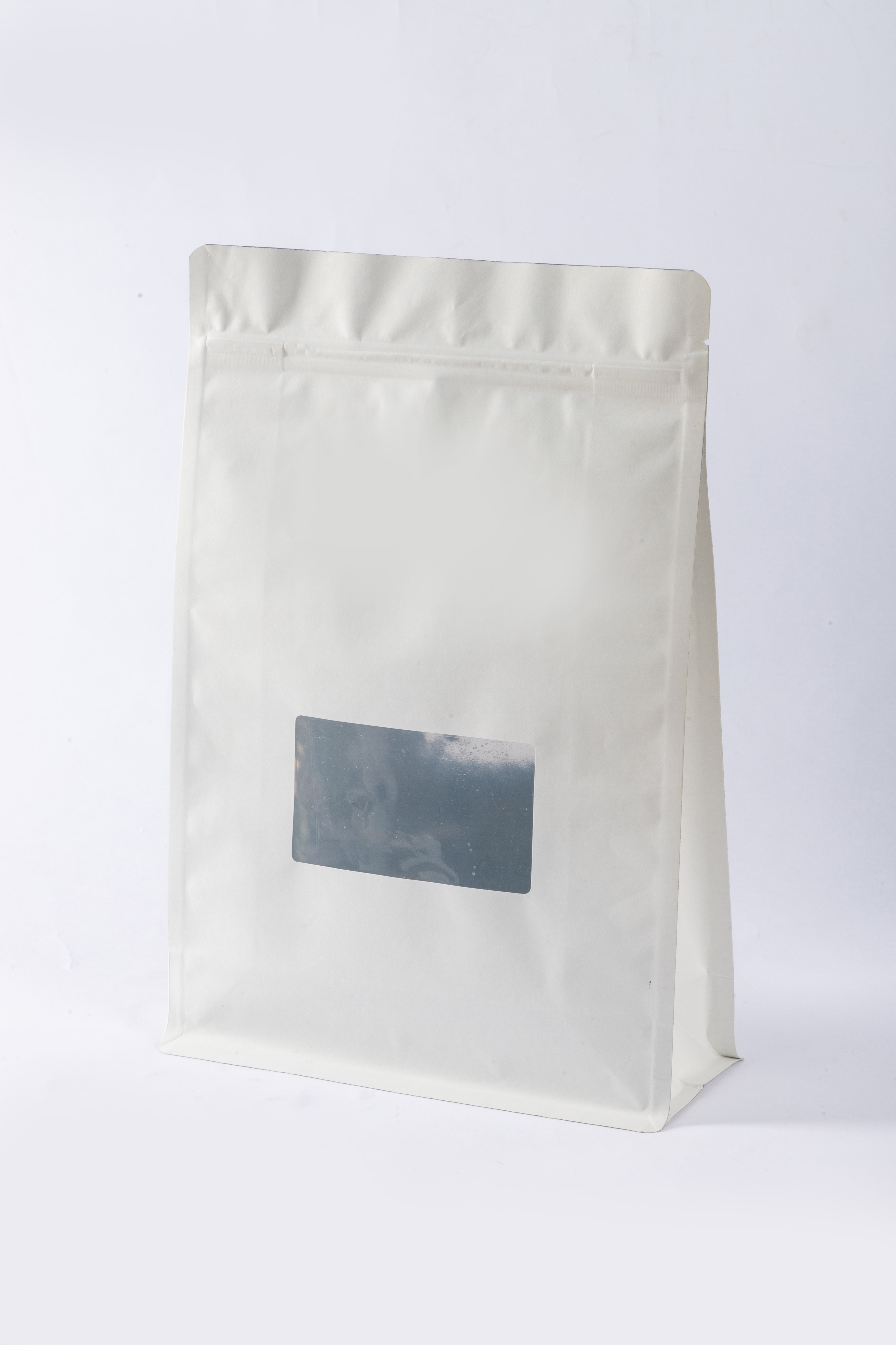 Kraft Paper Eight Side Seal - Window