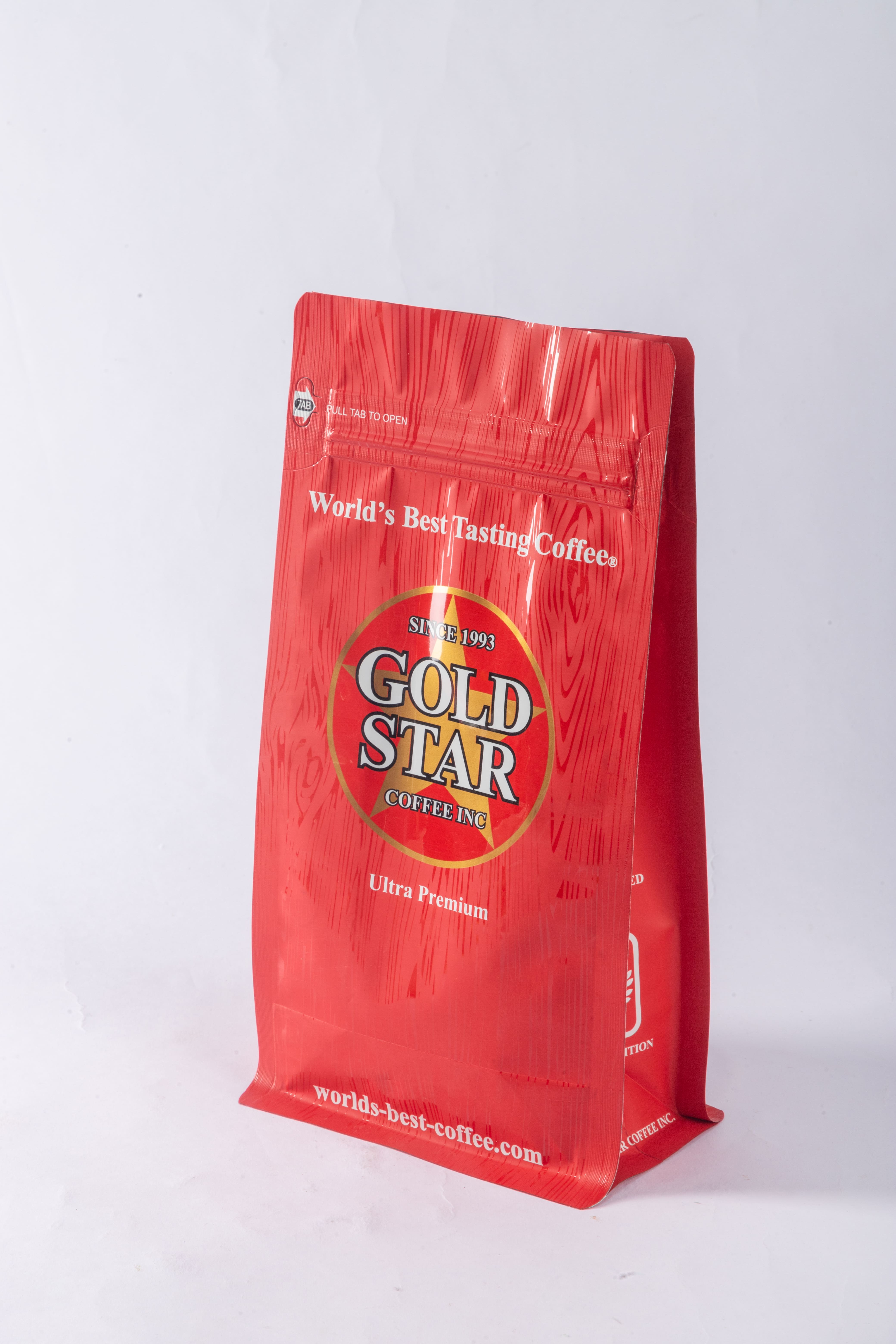 Eight Side Seal Bag - Kraft Style